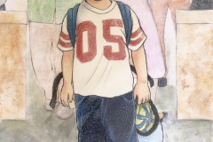 初めて一人で電車に乗って、じじばばのところへ